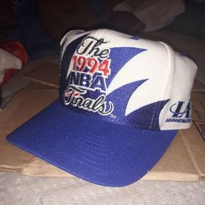 Vintage 1994 NBA finals sharktooth hat Logo Athletic